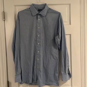 Men striped dress shirt
